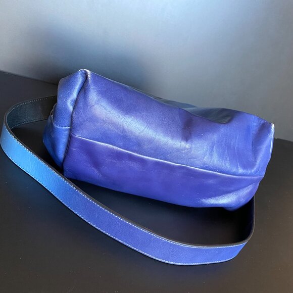 Marc By Marc Jacobs Blue Leather Ombre 2 Way Shoulder Bag - Picture 10 of 12